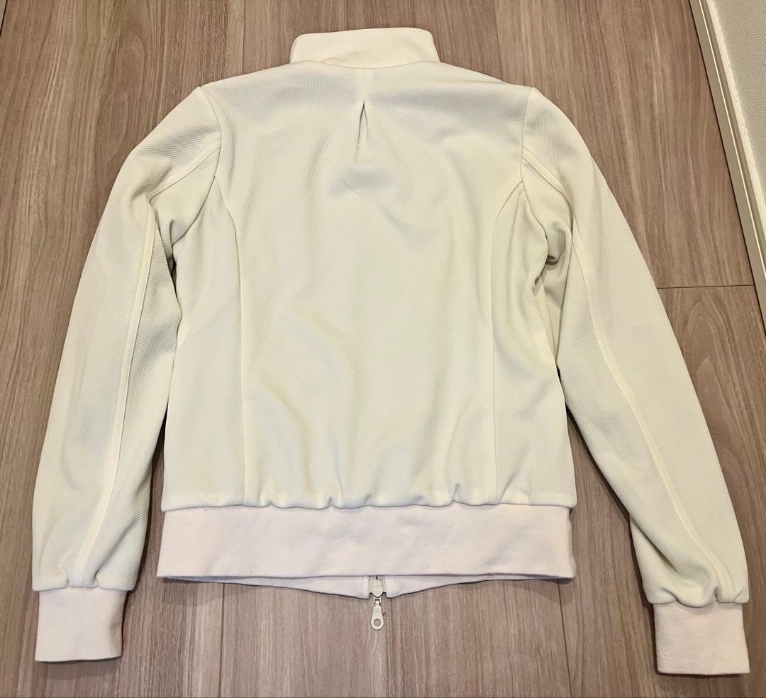 BEAMS GOLF ダンボールニット ジップアップブルゾン M ホワイト