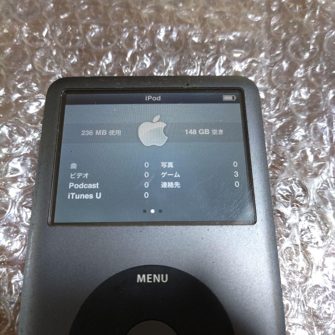 アイポッドクラシック　第6世代　MC297J　ジャンク　管理ナンバー420