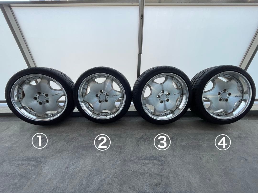 SSR Visconti LXD 18インチ タイヤホイール4本 早売り レア