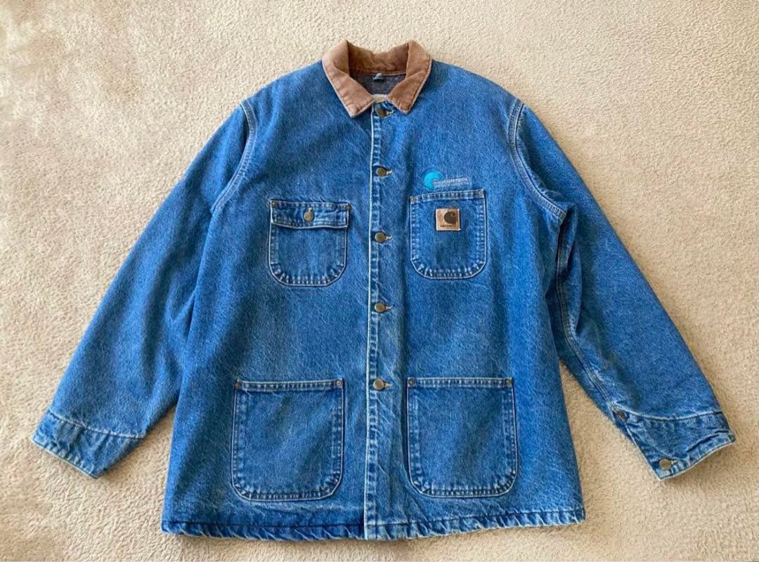 y*e様 USA製 Carhartt カーハート チョアコート デニムカバーオー