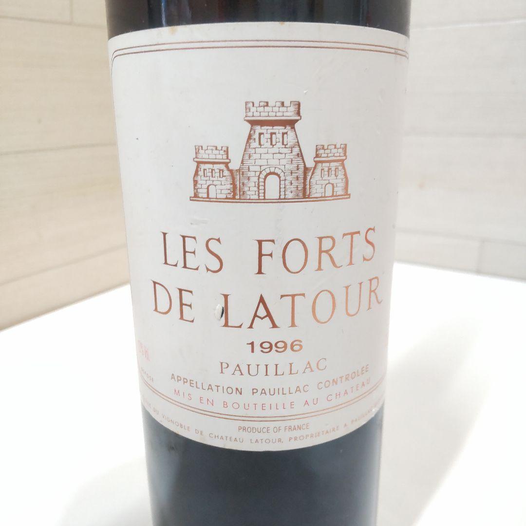 未開栓　LES FORTS　DE　LATOUR　1996　ワイン　750l　R9