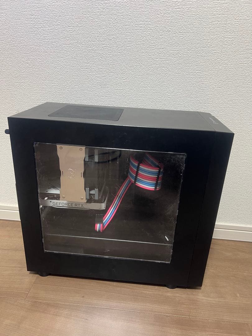 GeForce RTX対応 ブラックPCケース