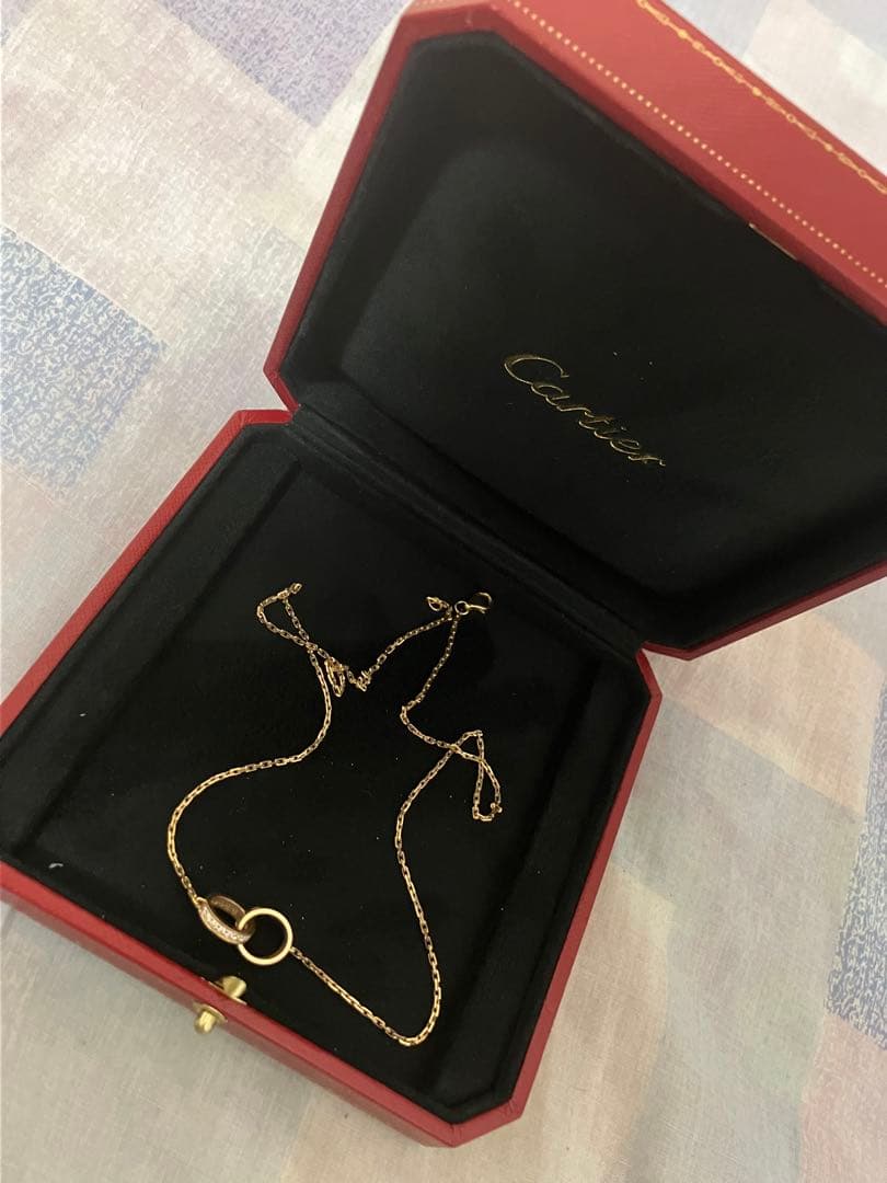 Cartier。カルティエ。750ネックレス。K18。