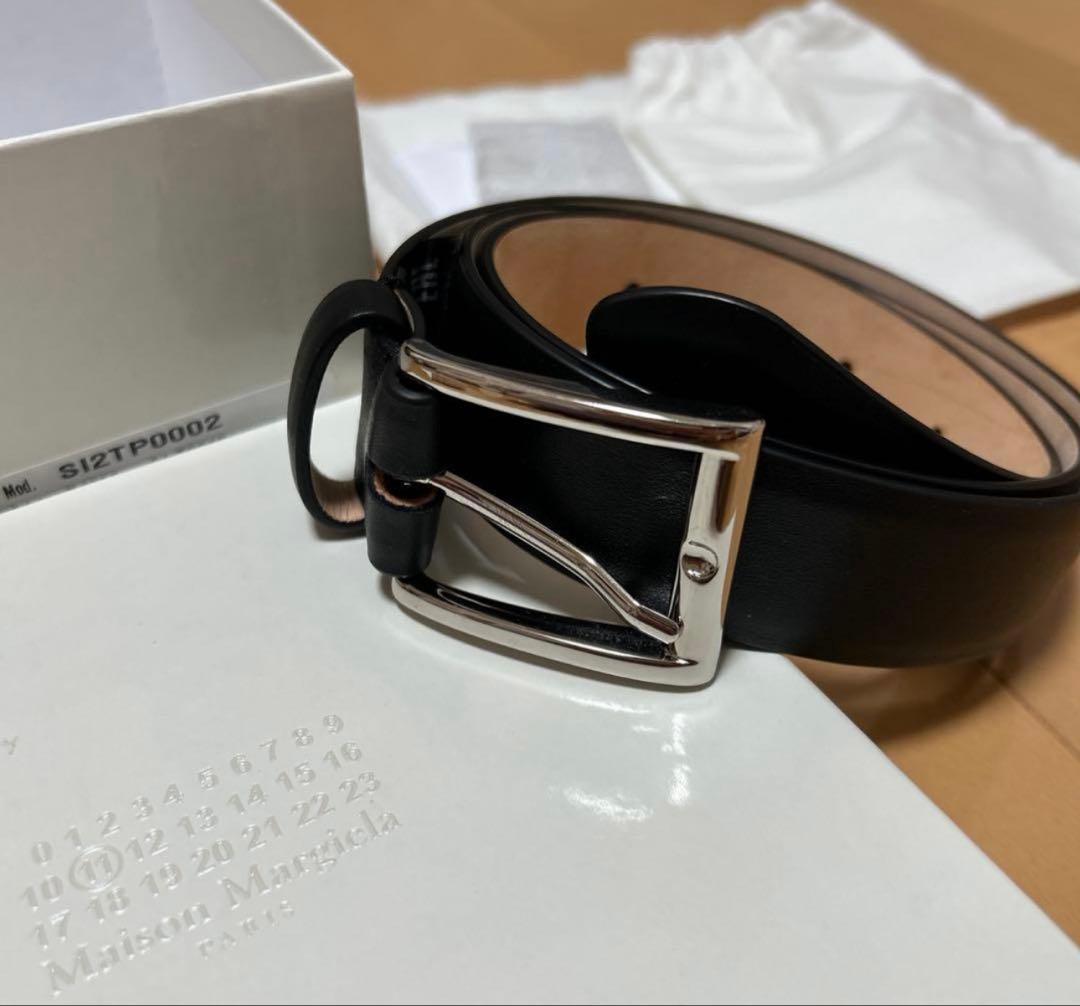 マルジェラ　メゾンマルジェラ　ベルト　レディース　ブラック