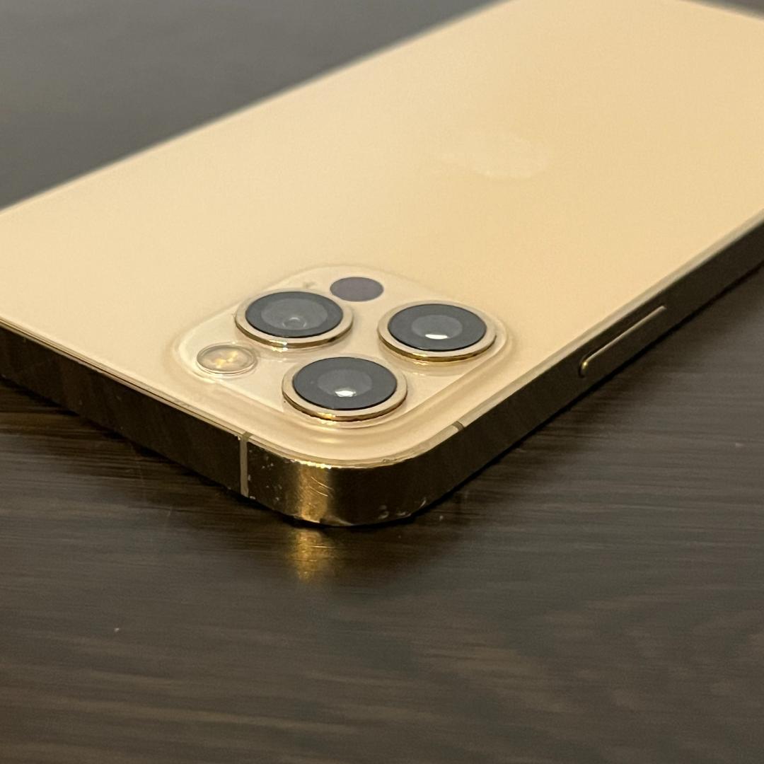 【ジャンク】au iPhone 12 Pro 128GB ゴールド【動作確認済】