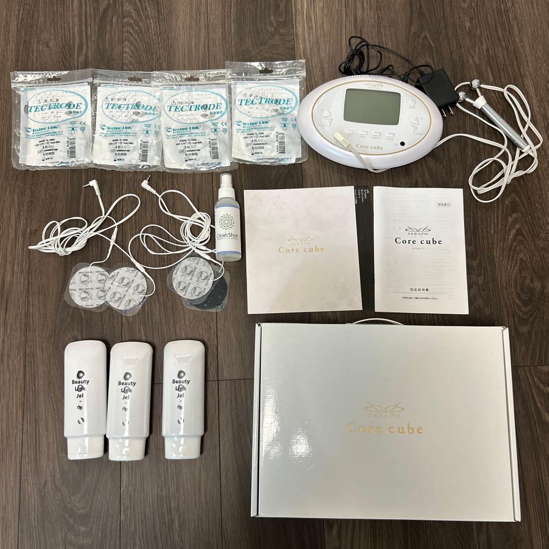セラピム　コアキューブ　美容機器　パッド　ビューティーリンクジェルセット