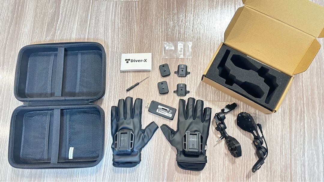 ContactGlove2 + Magnetra2 S/ブラック Diver-X