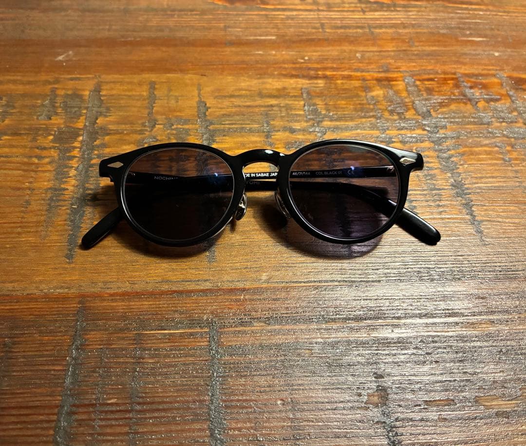 ノチノオプティカル　ツキヨミ　度付きサングラス　ovy