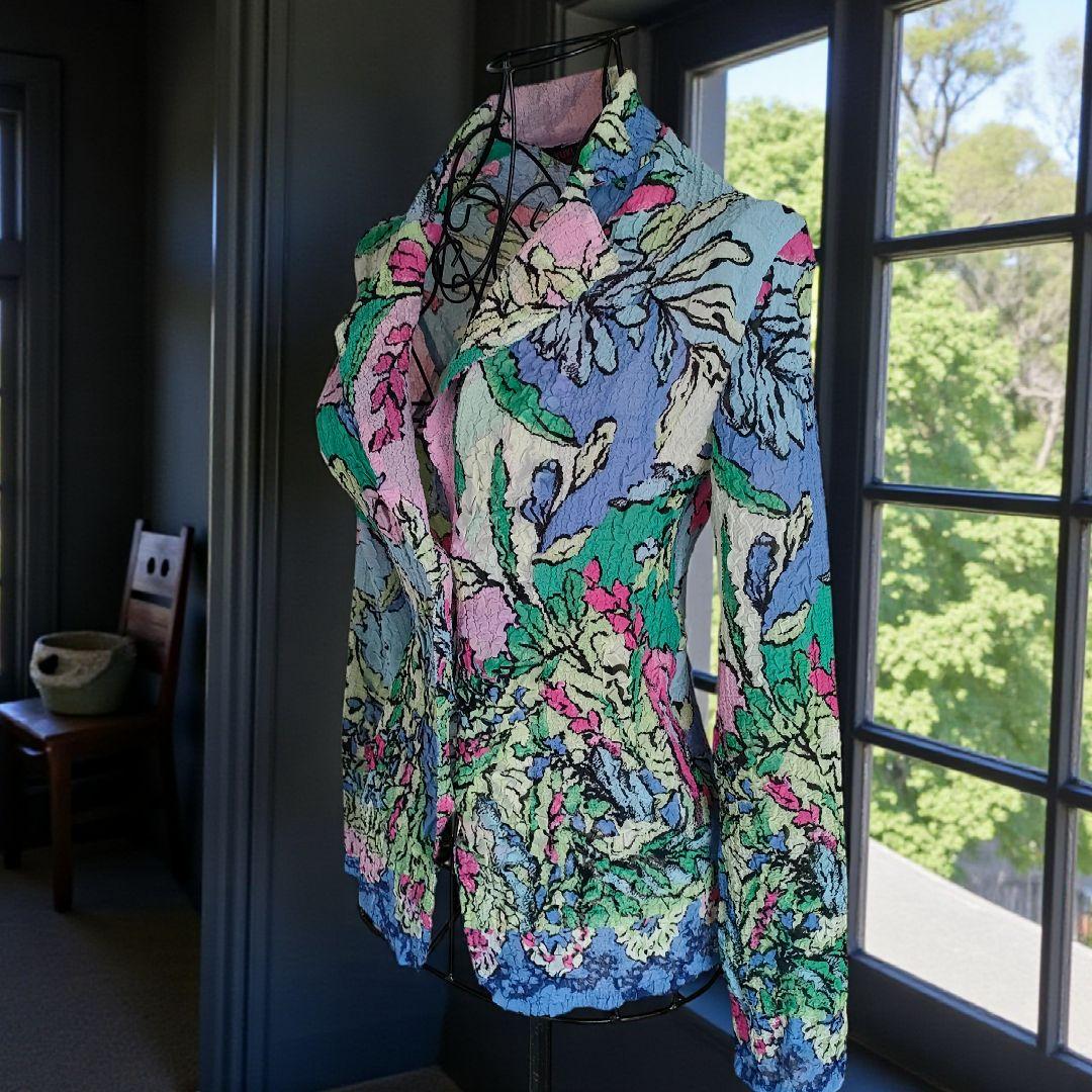 YUKI TORII インターナショナル Gプリーツ ジャケット マルチカラー