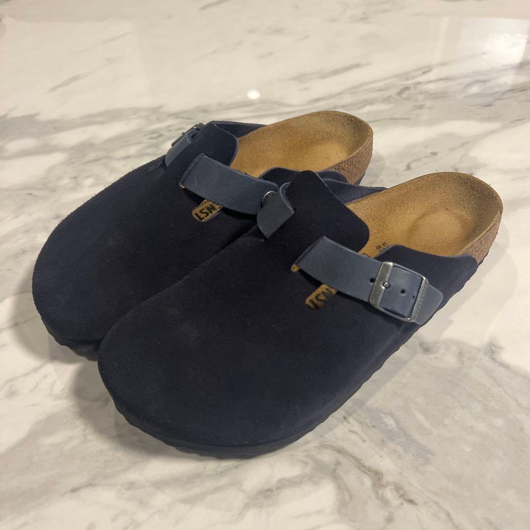 BIRKENSTOCK ネイビー サンダル 40