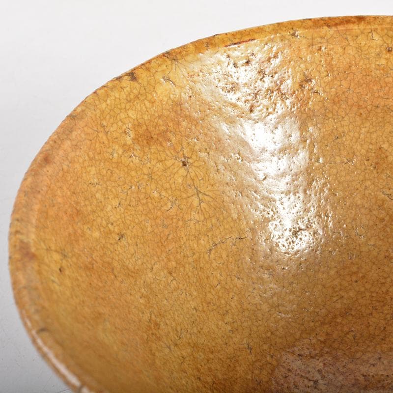 茶道具　伊羅保茶碗　銘「大黒」　仕覆付　 裏千家十一代玄々斎極め箱　MR6965