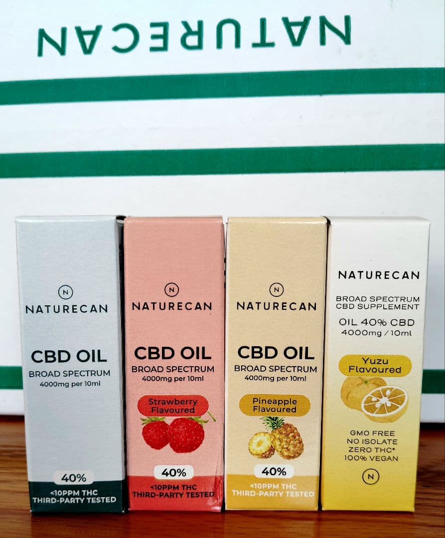 NATURECAN ネイチャーカン CBDオイル 40% 10ml 4本セット