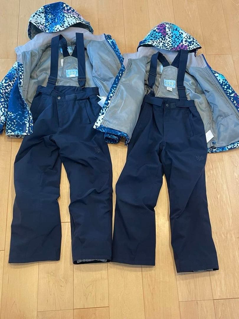 NIMA 子供用 キッズ　スノーウェア2着セット 130cm 140cm