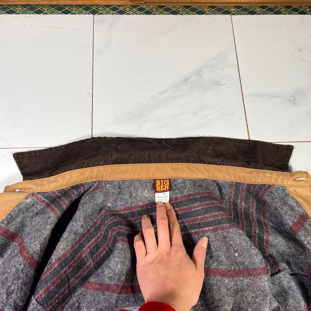 70s USA製 BIG BEN ビッグベン ダック地 カバーオール 46