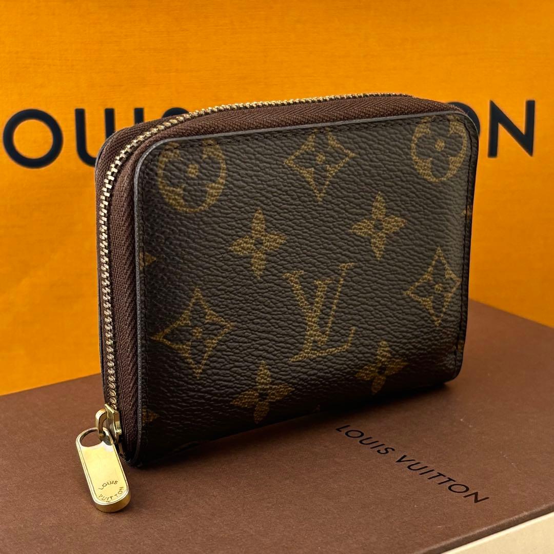 【極美品】ルイヴィトン モノグラム ジッピーパース　ラウンドファスナー