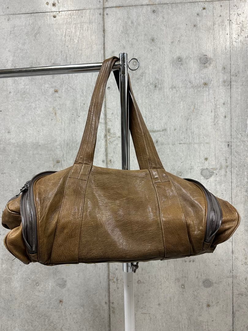 ユリウス　JULIUS レザー ドラムバッグ　ボストンバッグ