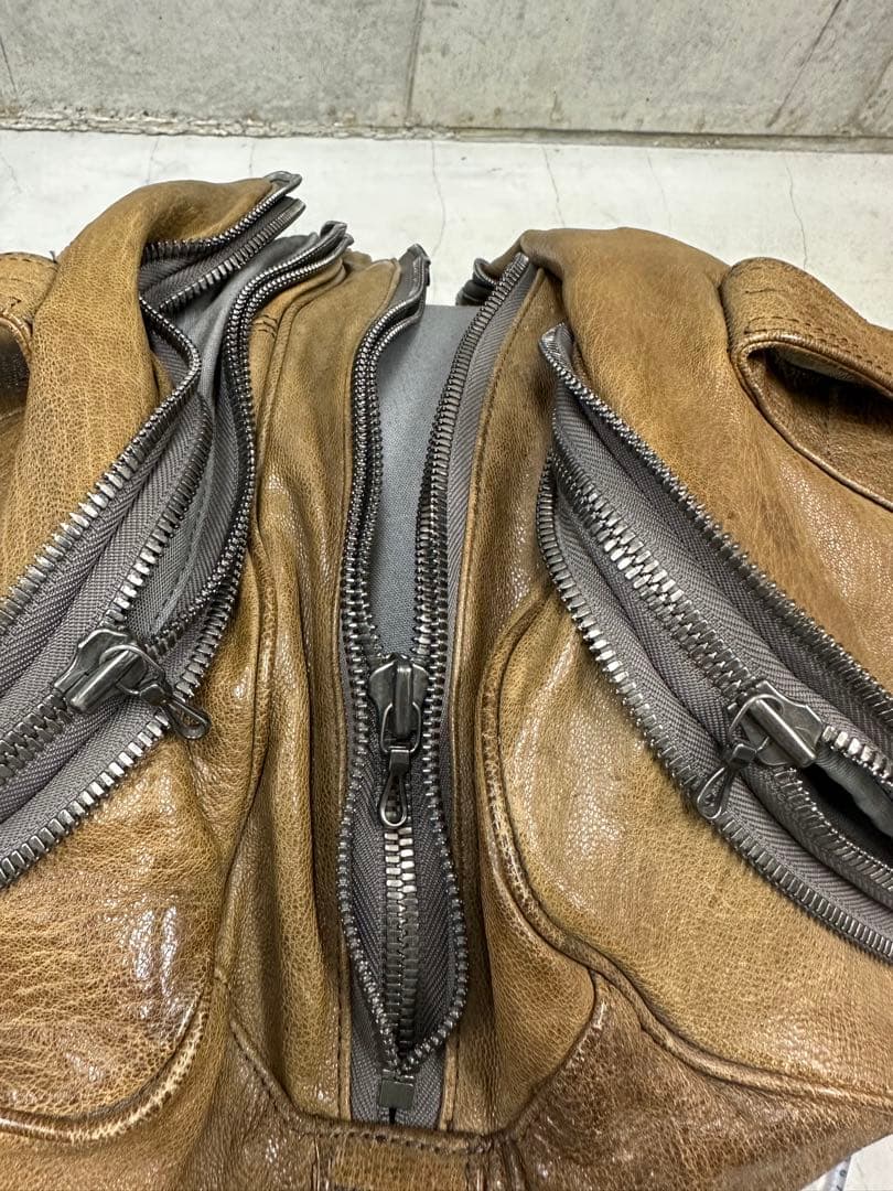 ユリウス　JULIUS レザー ドラムバッグ　ボストンバッグ