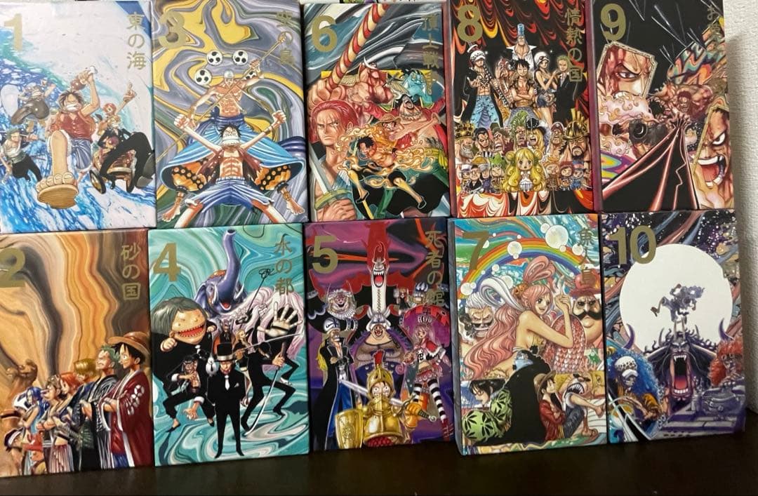 美品　ONE PIECE エピソードBOX全巻セット　EP1〜EP10 111巻