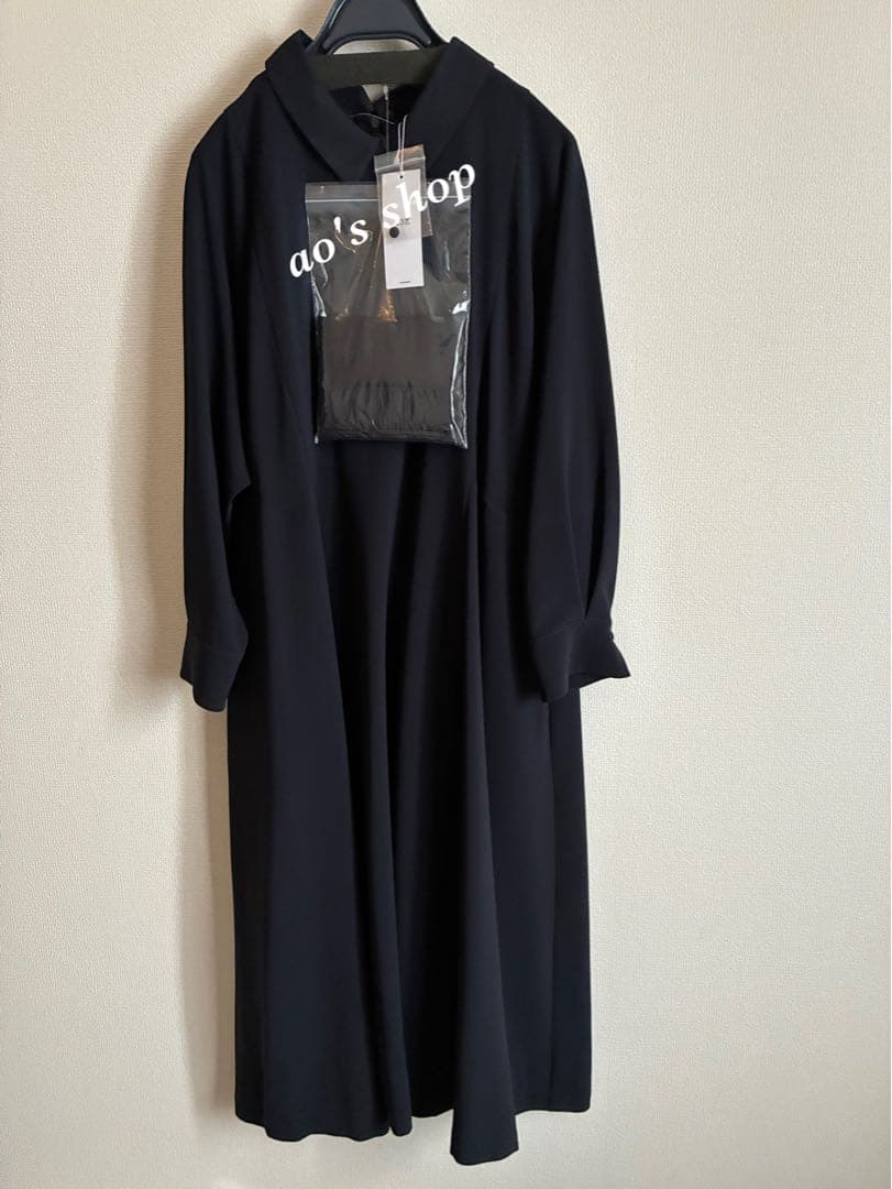 23区L 【VERYコラボ】トリアセダブルジョーゼット　つけ襟　ワンピース