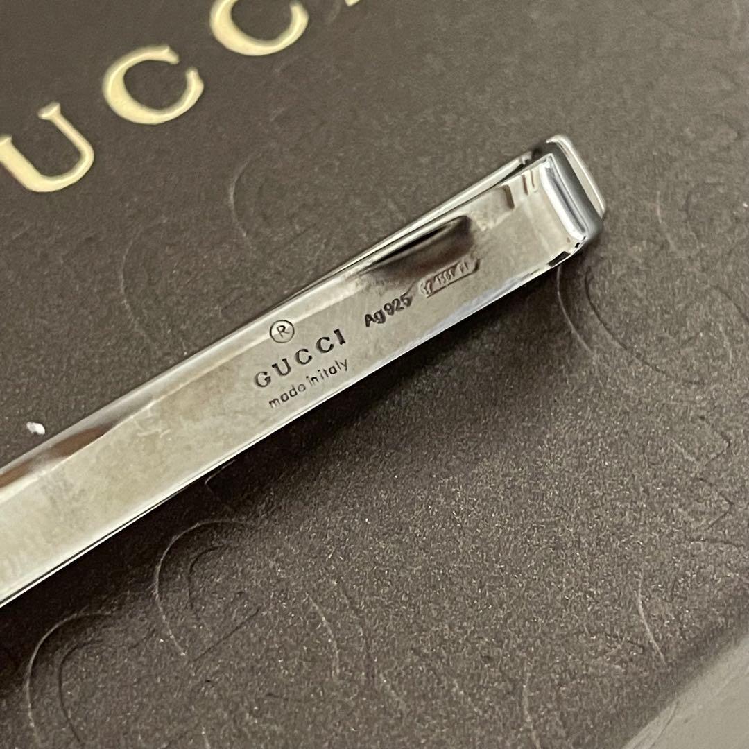 極美品　グッチ　ネクタイピン　付属品　ディアマンテ　925 ビジネス　スーツ