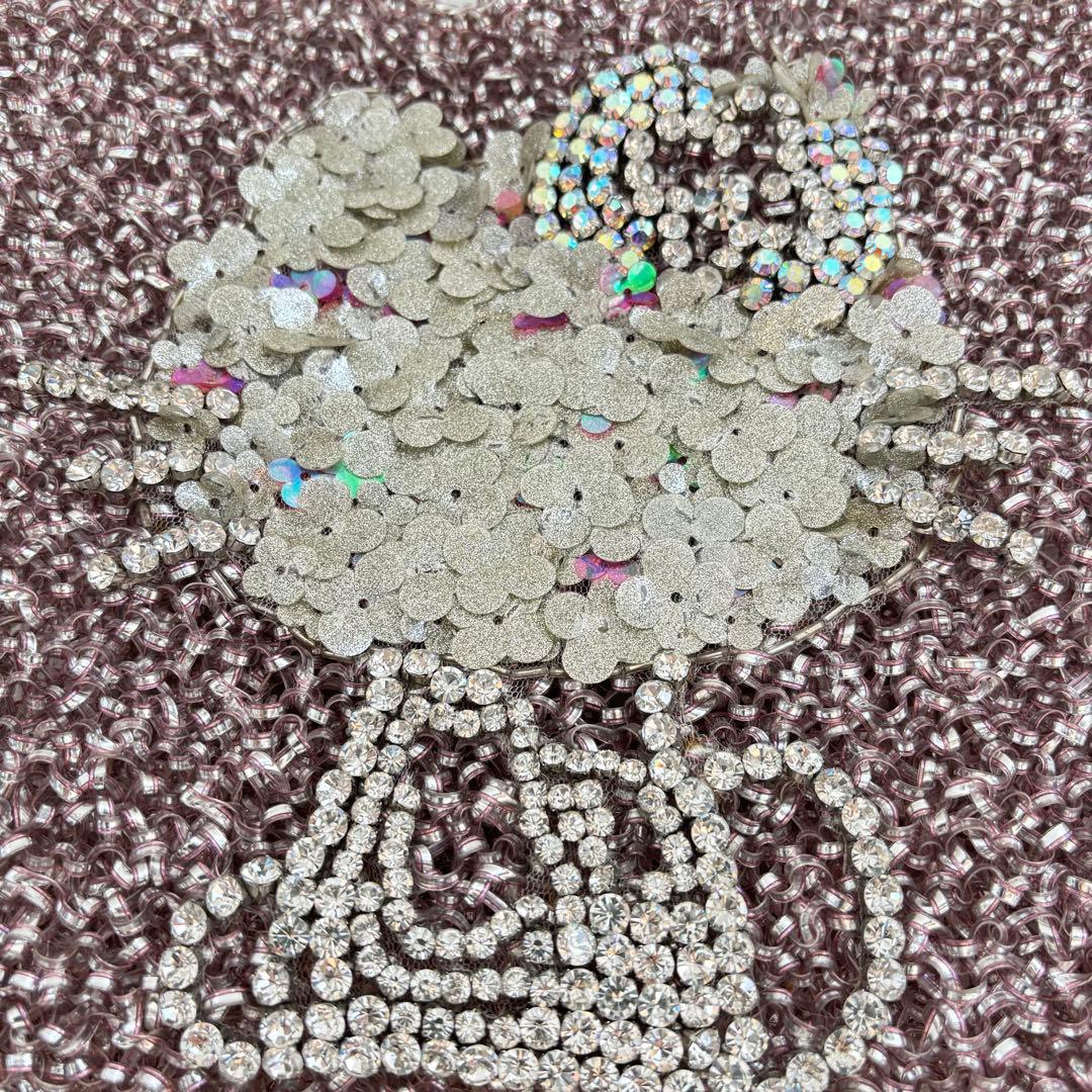 ANTEPRIMA ハローキティー コラボ ワイヤートートバッグ　ラインストーン