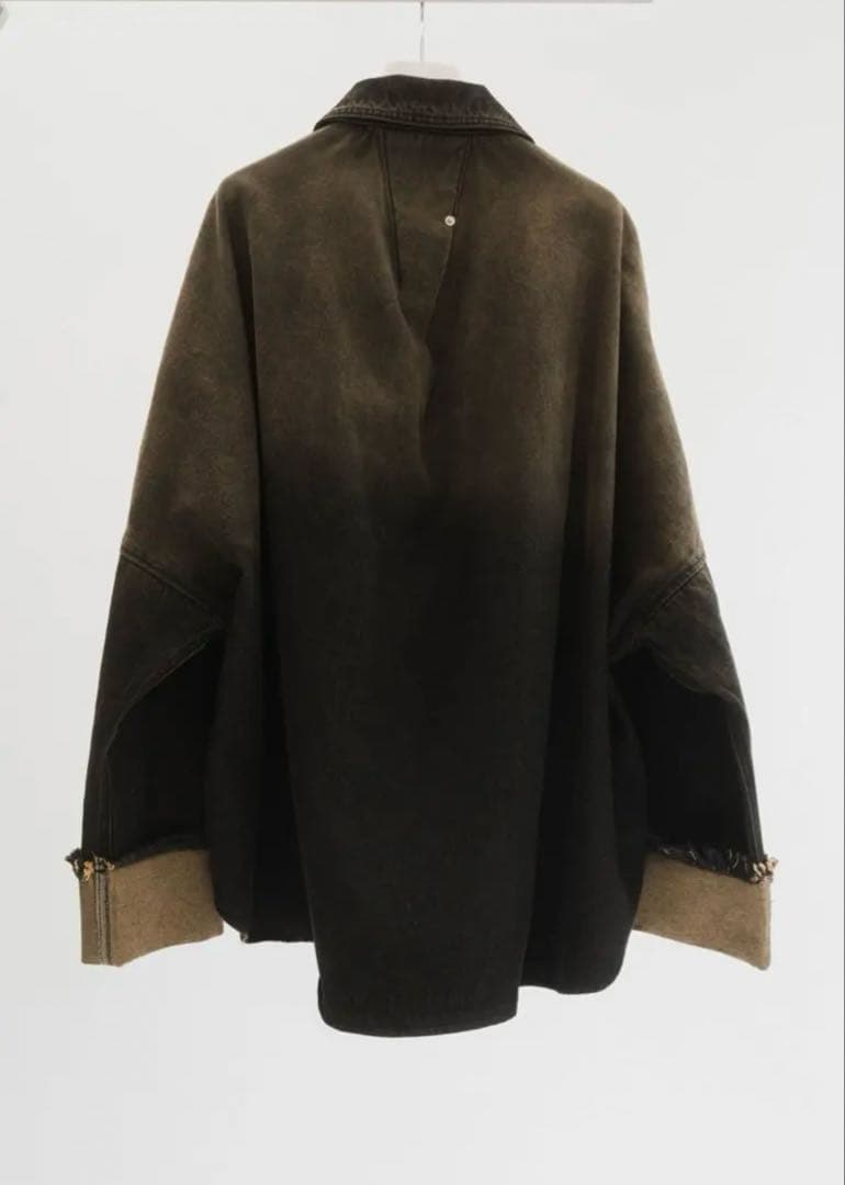 【土日値下げ】knuth marf オーバーデニムジャケット