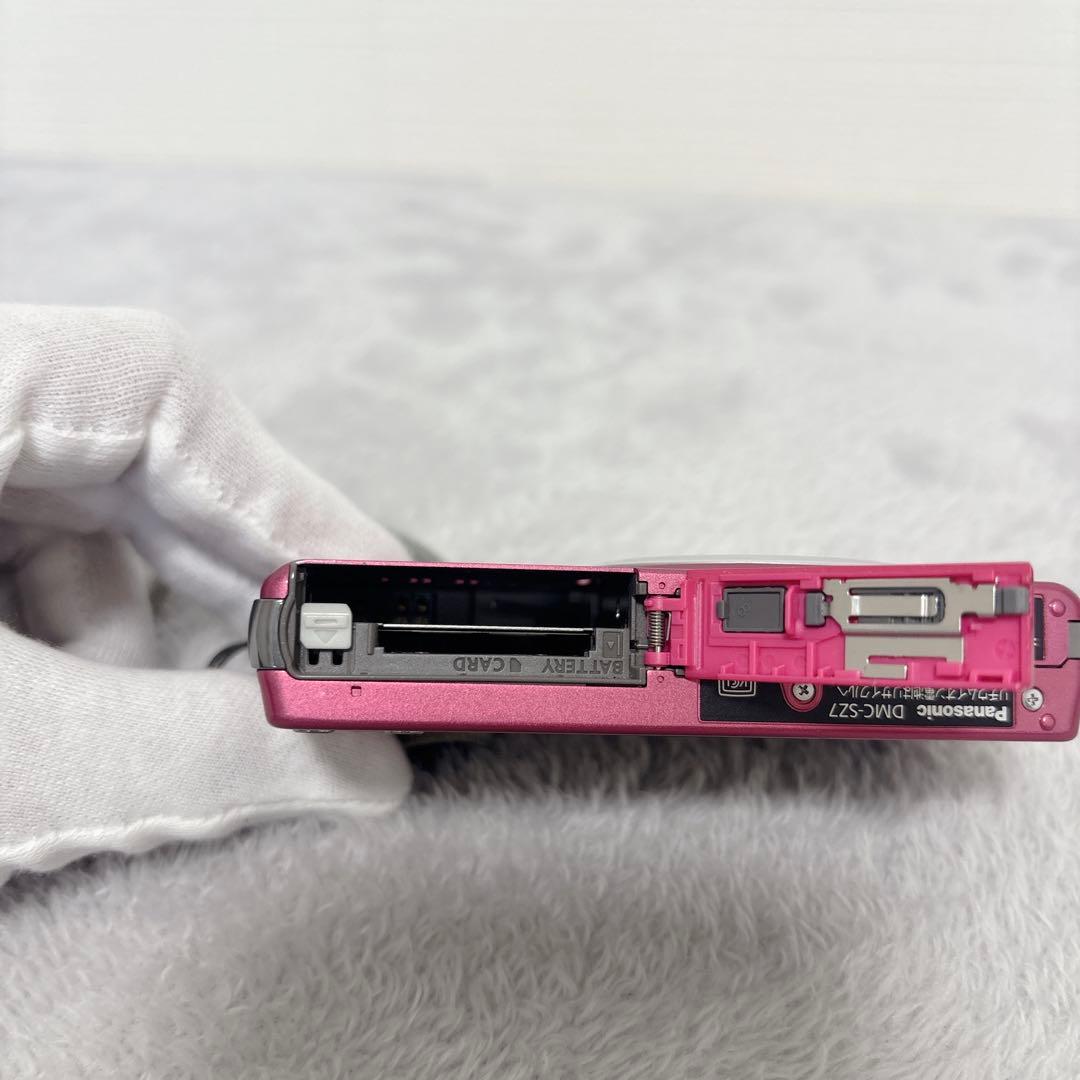 【美品】Panasonic LUMIX SZ7 ピンク　コンデジ　カメラ