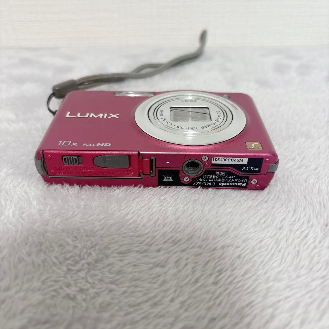 【美品】Panasonic LUMIX SZ7 ピンク　コンデジ　カメラ
