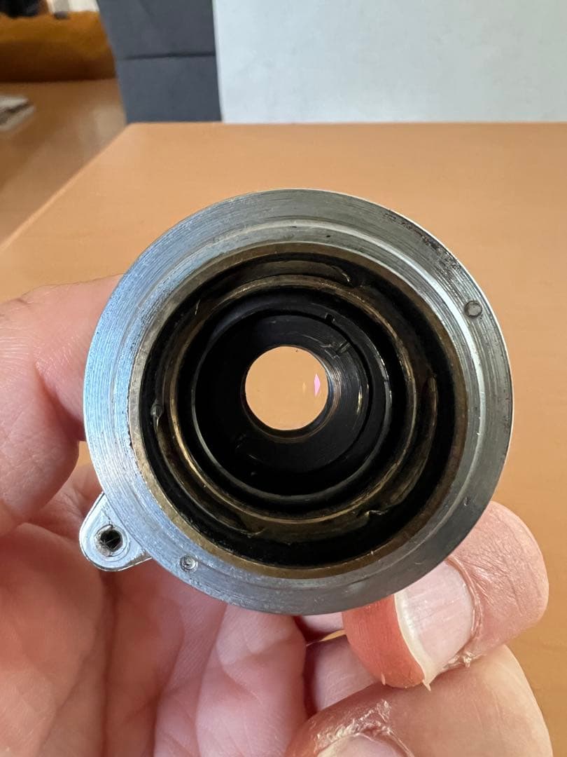 分解清掃済 沈胴型レンズ INDUSTAR-10 50mm f3.5