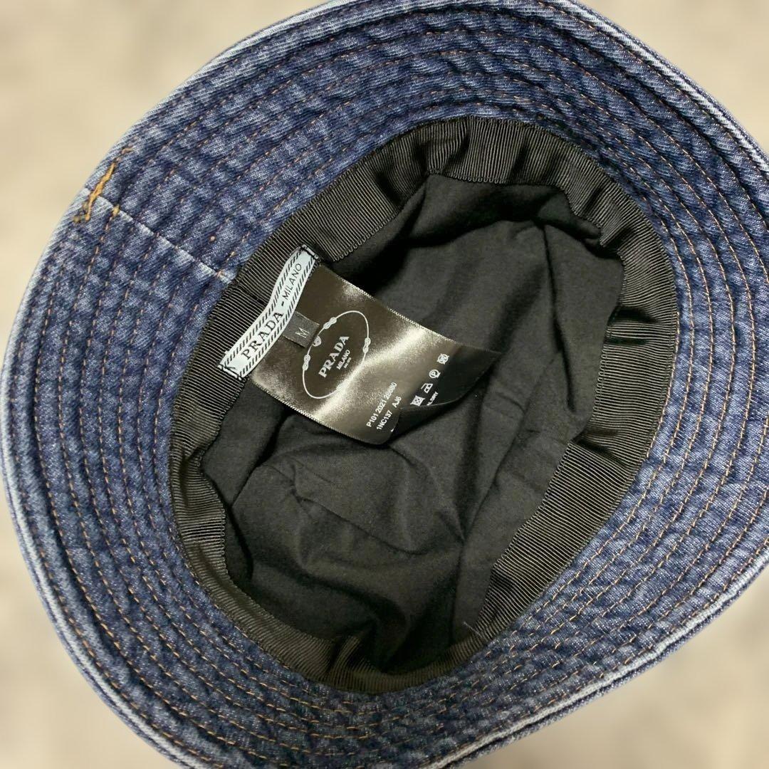 PRADA デニム バケットハット