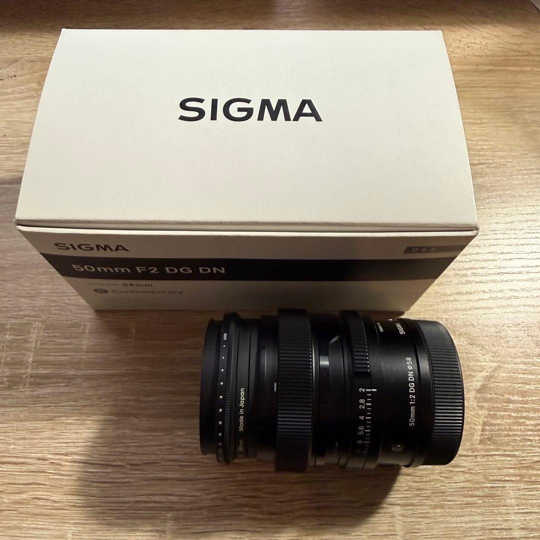 【値下げ】SIGMA 50mm F2 DG DN Lマウント