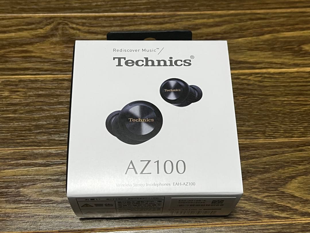 Technics EAH-AZ100 ブラック シリコンケース付き ワイヤレス