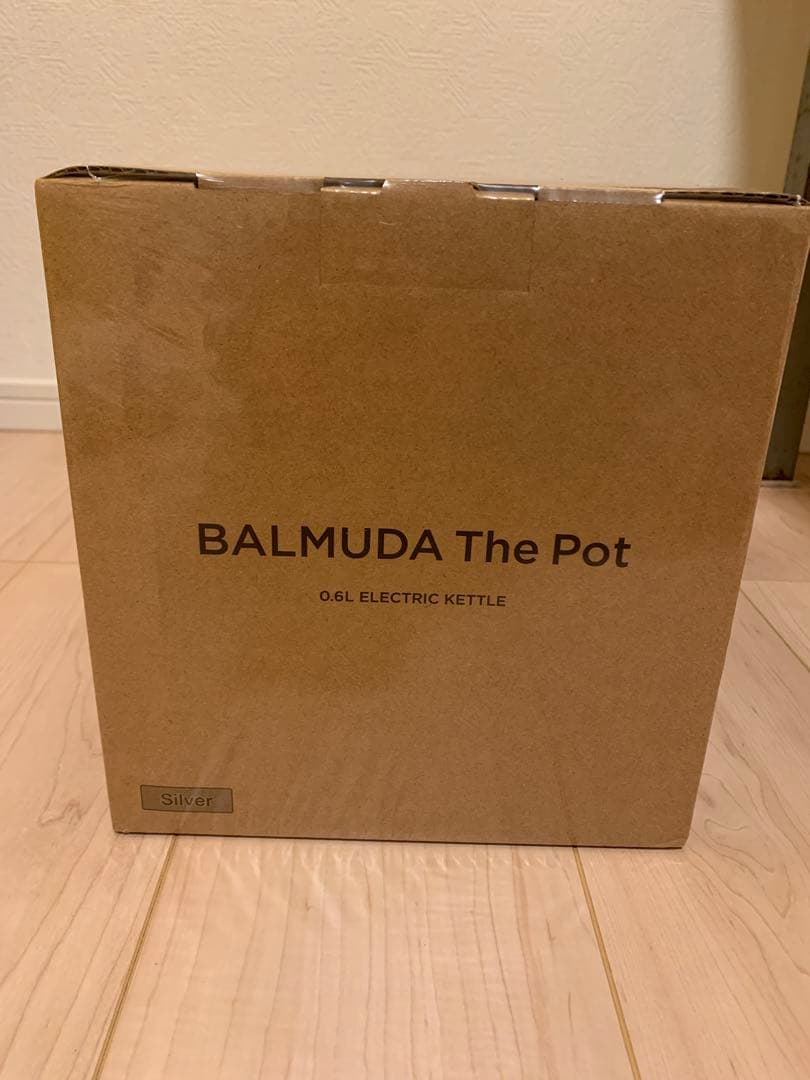 BALMUDA The Pot 0.6L 電気ケトル シルバー