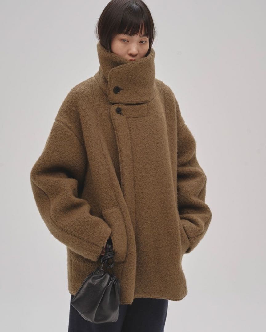 ジャケット・アウター TODAYFUL Standcollar Boucle Jacket 36