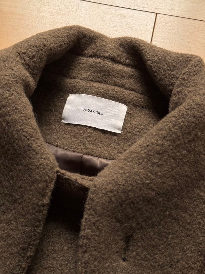 ジャケット・アウター TODAYFUL Standcollar Boucle Jacket 36