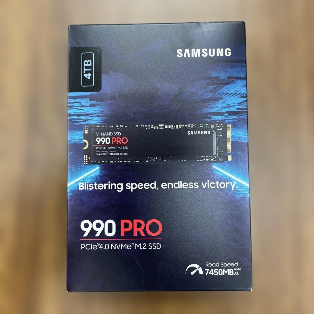 内蔵型SSD 11327 SAMSUNG 990PRO MZ-V9P4T0B-IT /4TB