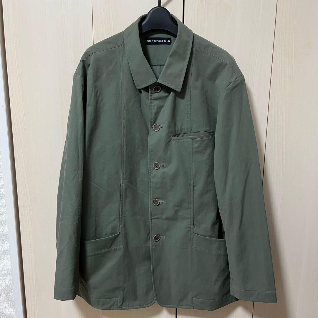 ISSEY MIYAKE MEN ナイロンストレッチカバーオール