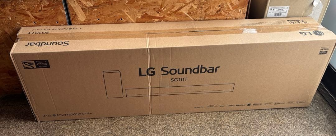 展示品☆LG SoundBar SG10TY☆420W 3.1chサウンドバー