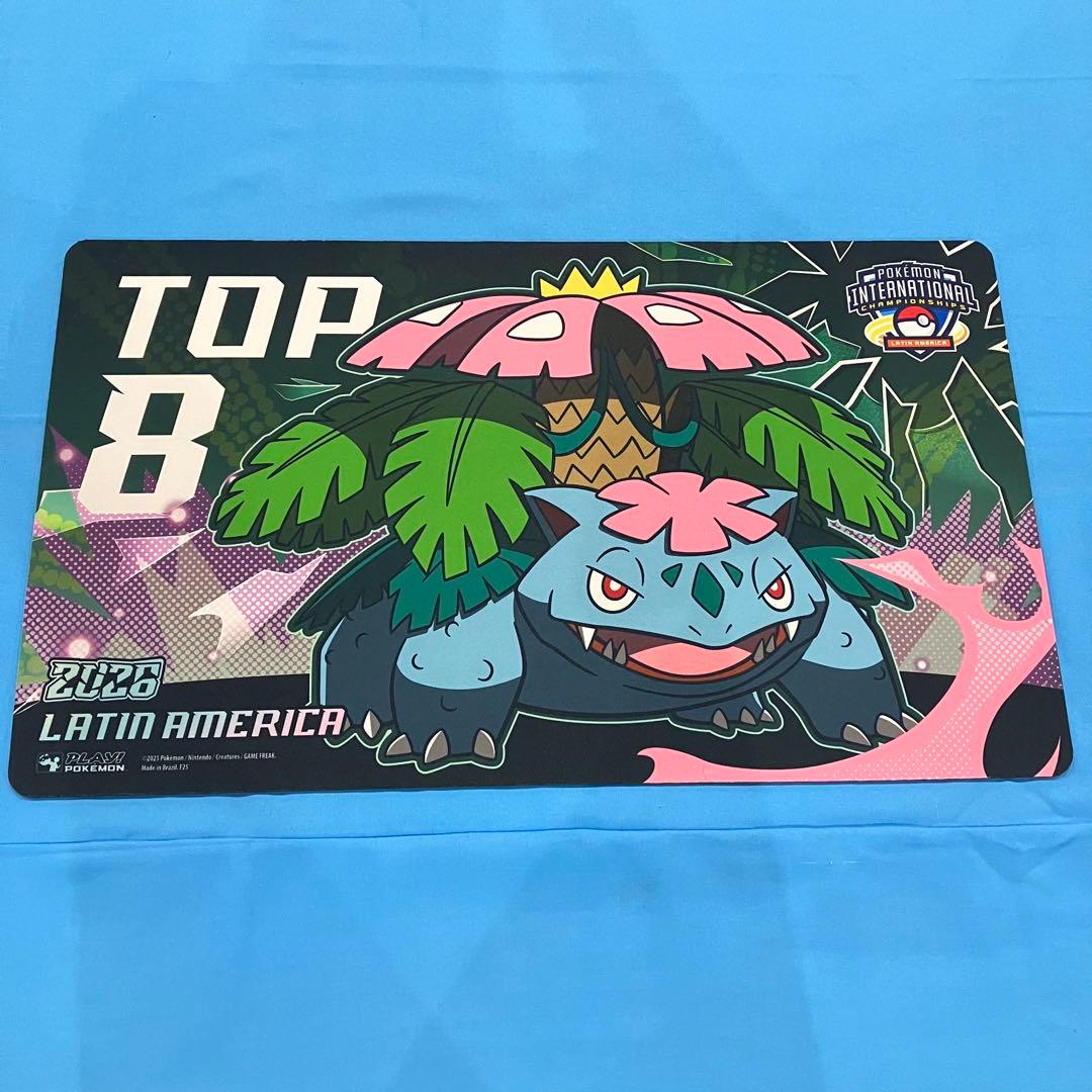 ポケモンインターナショナルTOP 8 プレイマット メガフシギバナex