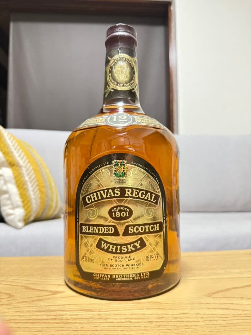 CHIVAS REGAL 12年 ブレンデッドスコッチウイスキー3.78
