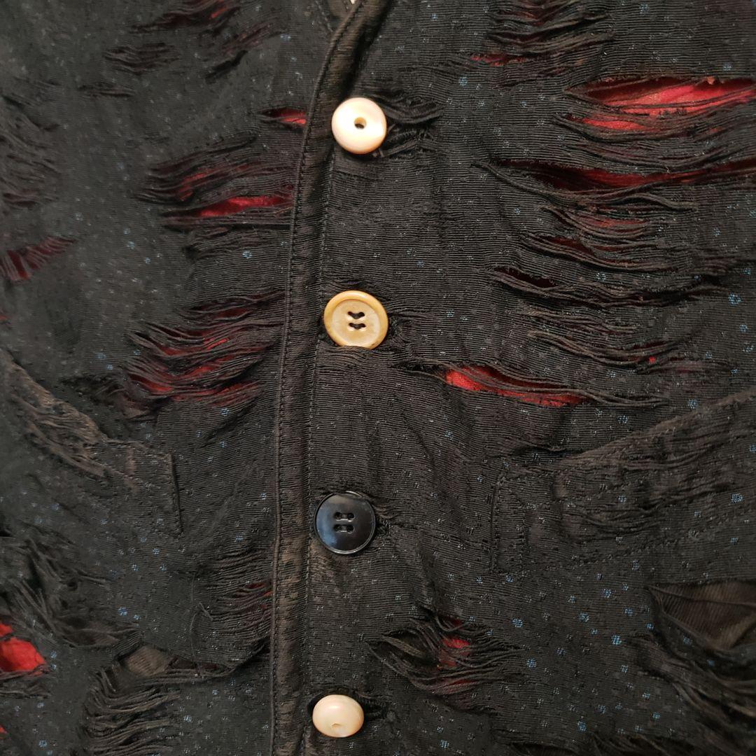 トップス France antique gilet original processing