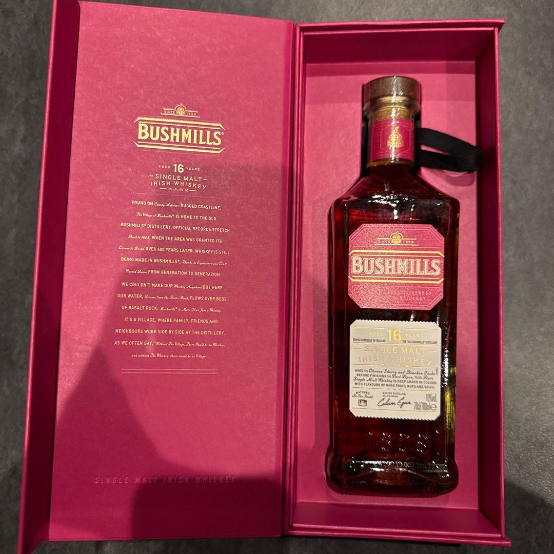 BUSHMILLS 16年 シングルモルトウイスキー 700ml