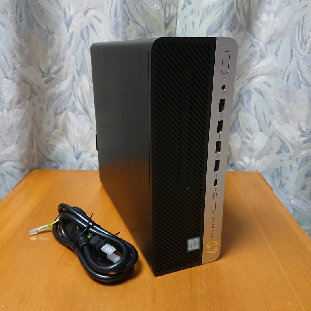 Windowsデスクトップ HP ProDesk 600G4 i5-8500/16GB/256GB SSD
