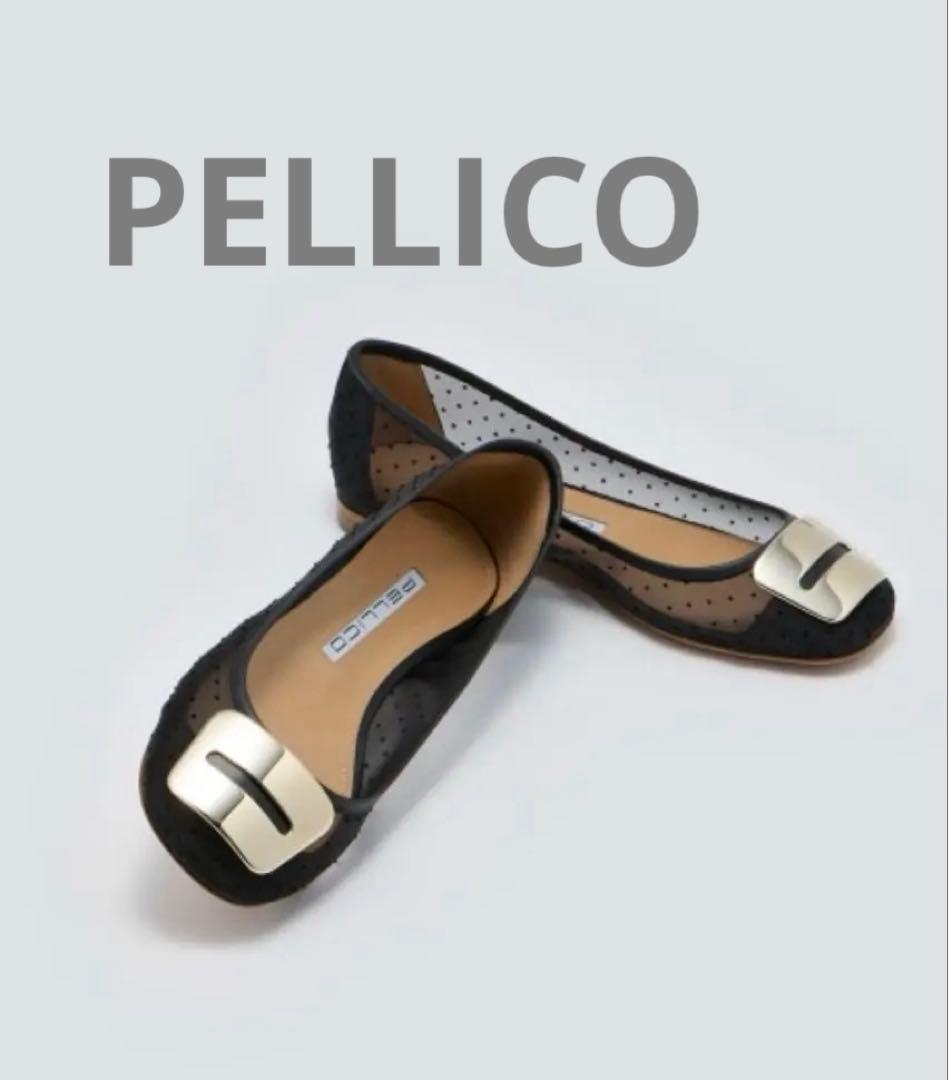 【新品】現行販売品PELLICOペリーコBOLLE アネッリフィッビア黒36.5