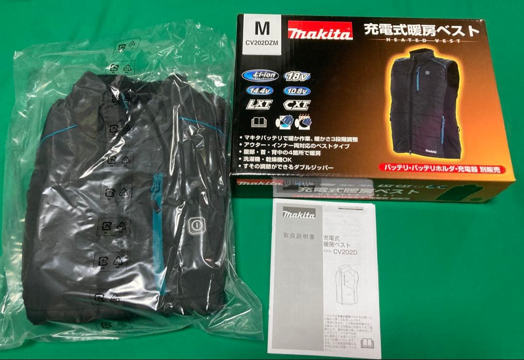 新品　マキタ　充電式暖房ベスト　Mサイズ