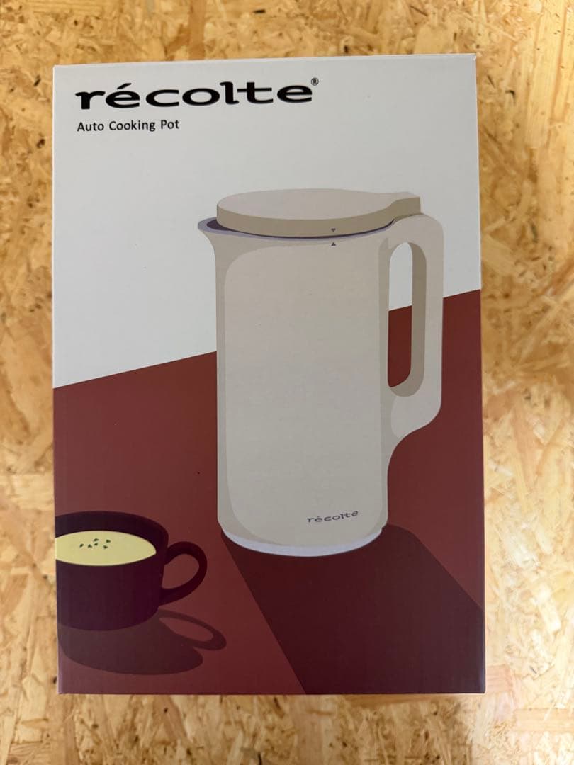 新品未使用　レコルテ　自動調理ポット　RSY-2 W