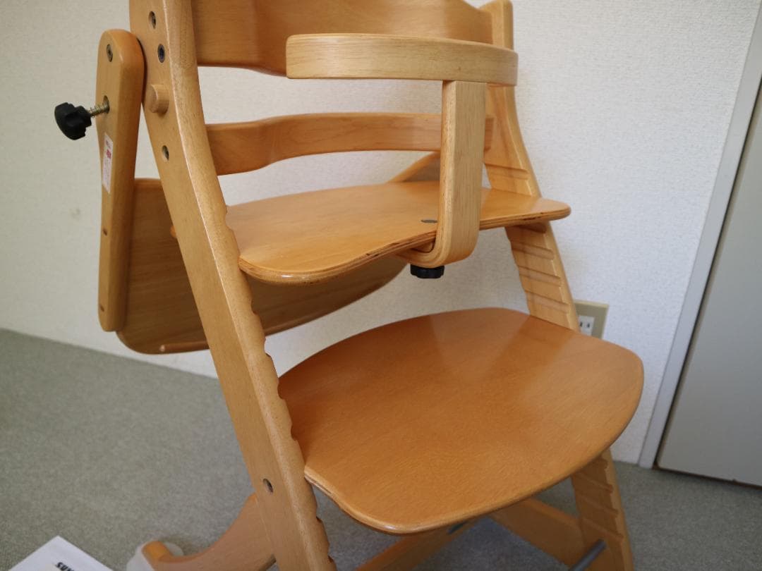 手渡希望【極美品】すくすくチェア EN テーブル＆ガード付 大和屋 ベビーチェア