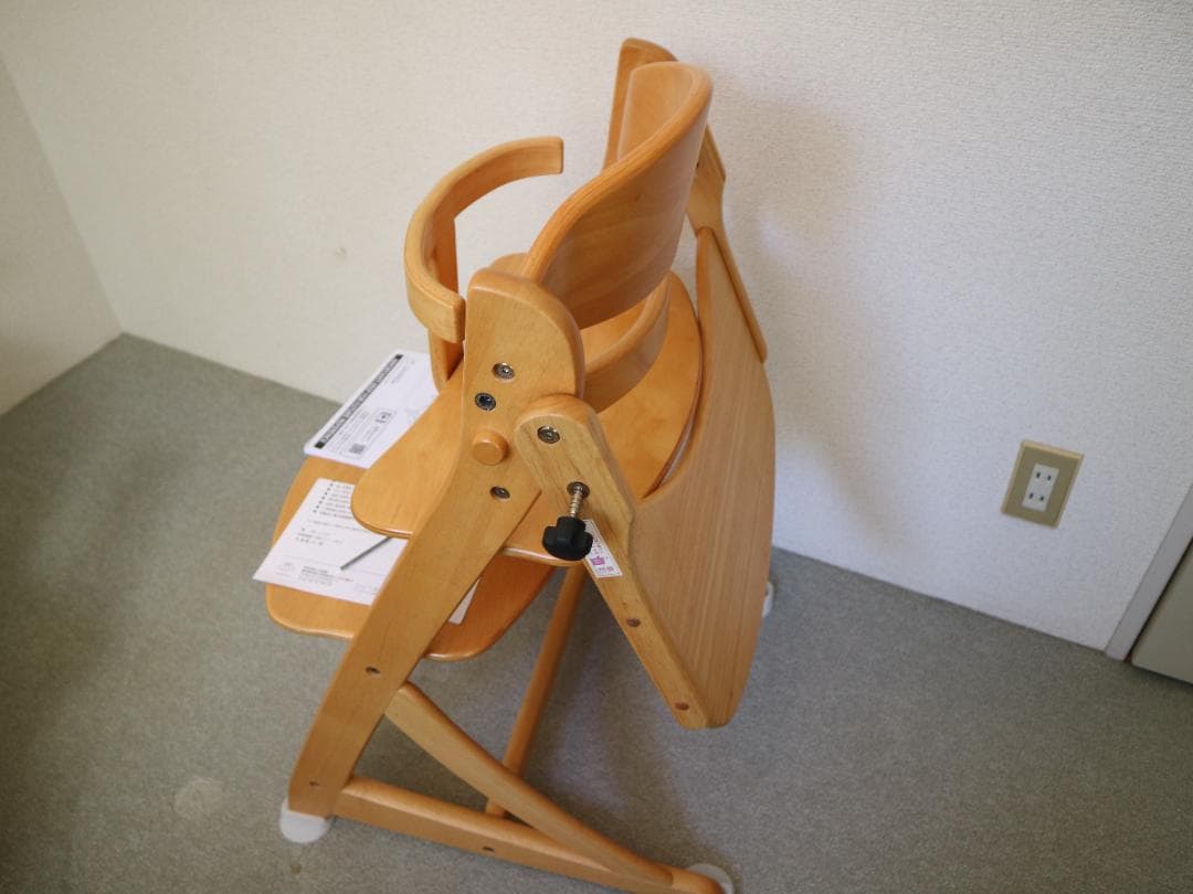 手渡希望【極美品】すくすくチェア EN テーブル＆ガード付 大和屋 ベビーチェア