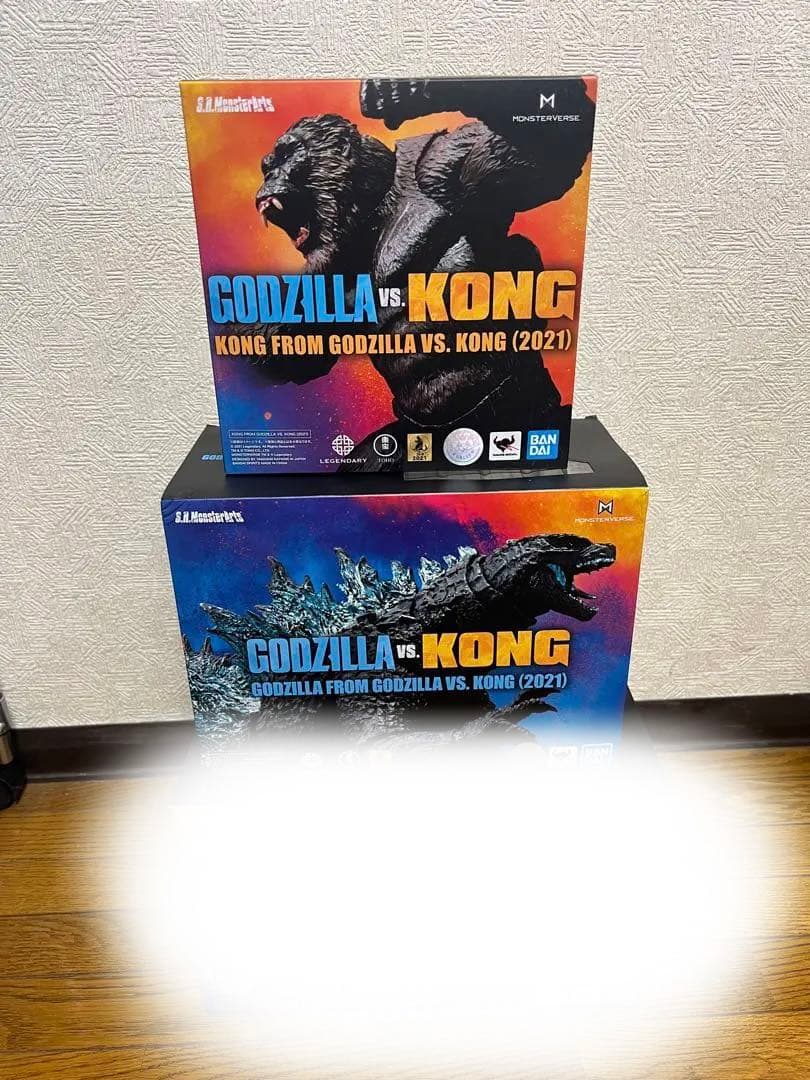 S.H.MonsterArts ゴジラ　コング　2021 酒井ゆうじ