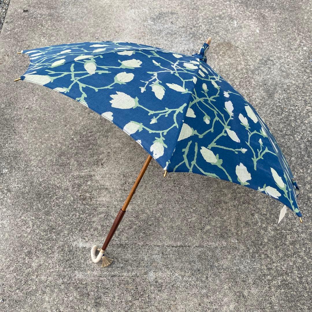 イイダ傘店　日傘　モクレン　定価約3.7万　日焼けあり